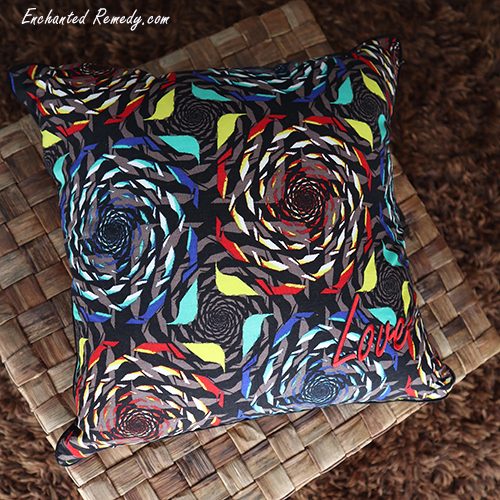 Love kaleidoscope Cushion